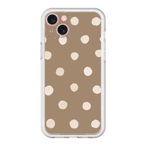 Premium Panel［ Watercolor Dots Retro Color - Brown ］
