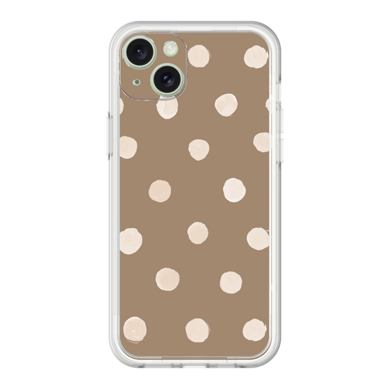 Premium Panel［ Watercolor Dots Retro Color - Brown ］