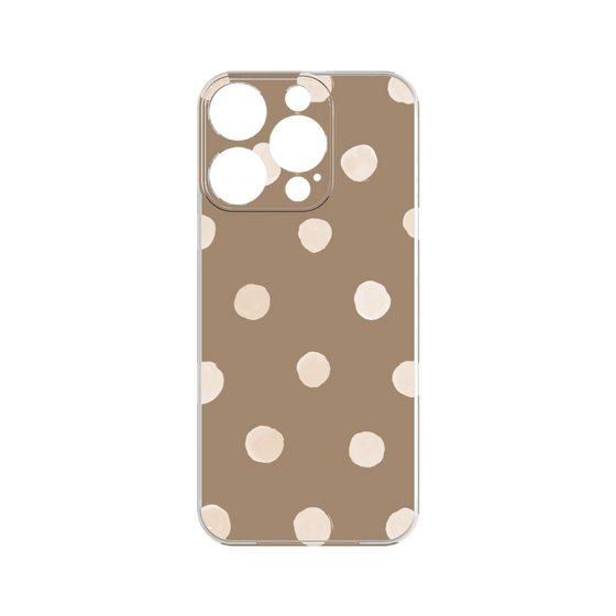 Premium Panel［ Watercolor Dots Retro Color - Brown ］
