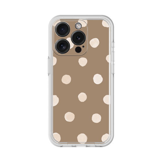 Premium Panel［ Watercolor Dots Retro Color - Brown ］