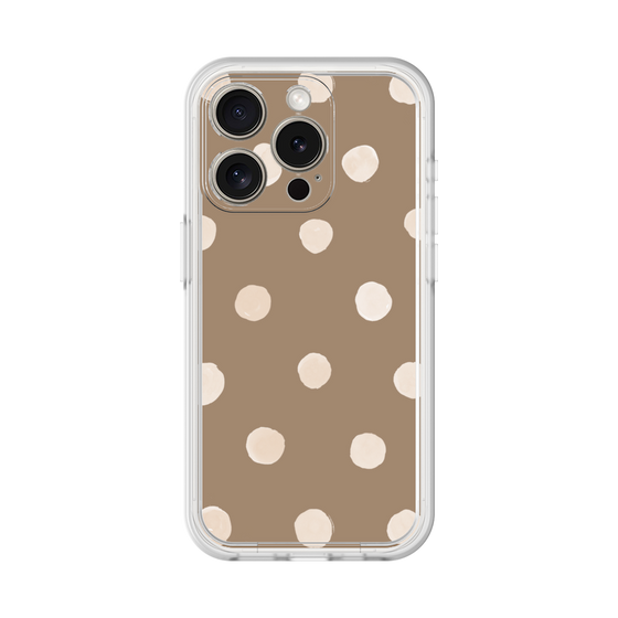 Premium Panel［ Watercolor Dots Retro Color - Brown ］