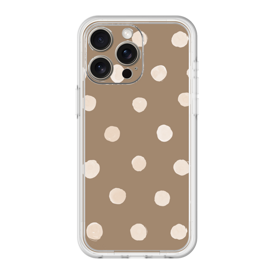 Premium Panel［ Watercolor Dots Retro Color - Brown ］