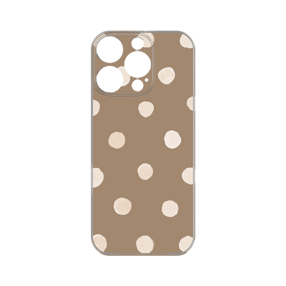 Premium Panel［ Watercolor Dots Retro Color - Brown ］