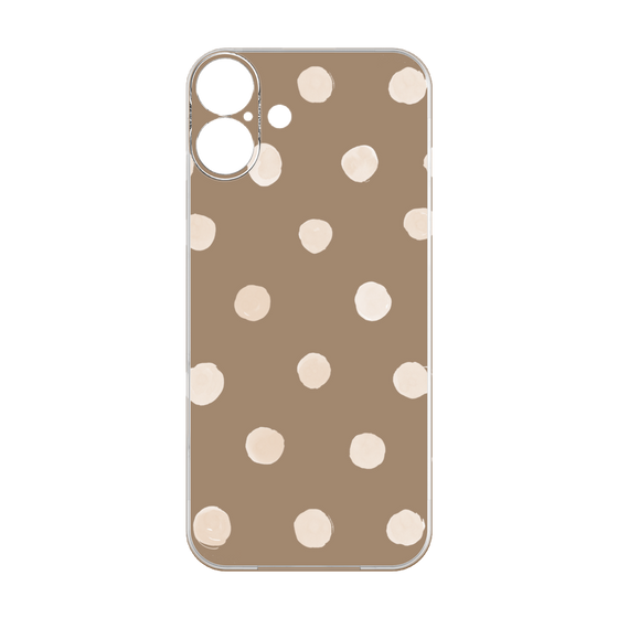 Premium Panel［ Watercolor Dots Retro Color - Brown ］