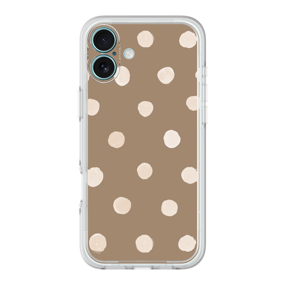 Premium Panel［ Watercolor Dots Retro Color - Brown ］