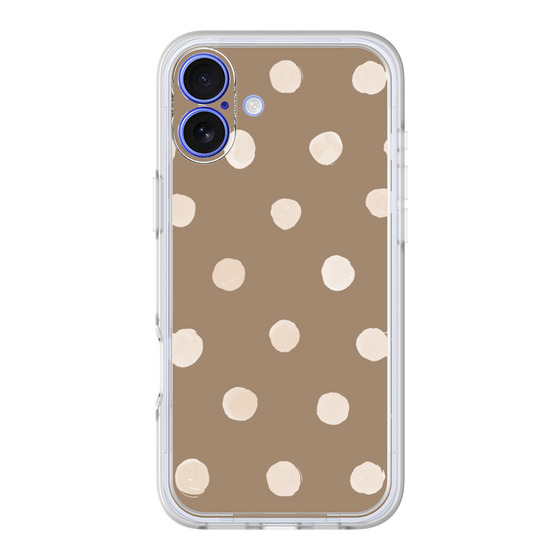 Premium Panel［ Watercolor Dots Retro Color - Brown ］