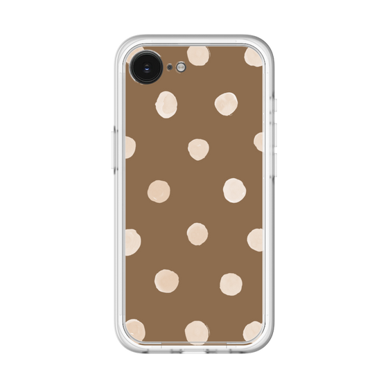 Premium Panel［ Watercolor Dots Retro Color - Brown ］