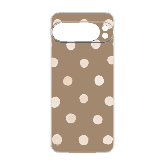 Premium Panel［ Watercolor Dots Retro Color - Brown ］