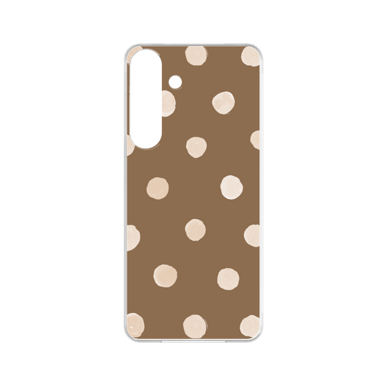 Premium Panel［ Watercolor Dots Retro Color - Brown ］