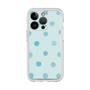 Premium Panel［ Watercolor Dots Retro Color - Light Blue ］