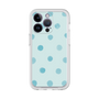 Premium Panel［ Watercolor Dots Retro Color - Light Blue ］