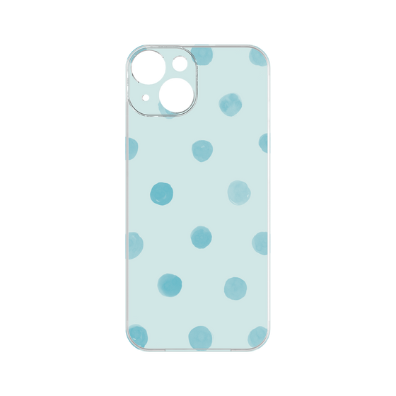 Premium Panel［ Watercolor Dots Retro Color - Light Blue ］