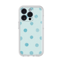 Premium Panel［ Watercolor Dots Retro Color - Light Blue ］