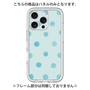 Premium Panel［ Watercolor Dots Retro Color - Light Blue ］