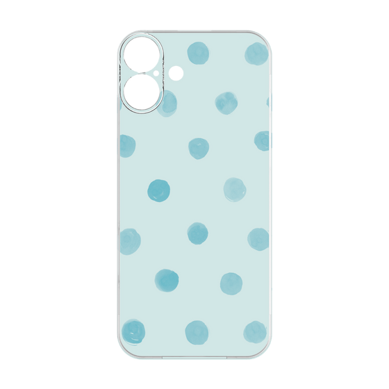 Premium Panel［ Watercolor Dots Retro Color - Light Blue ］