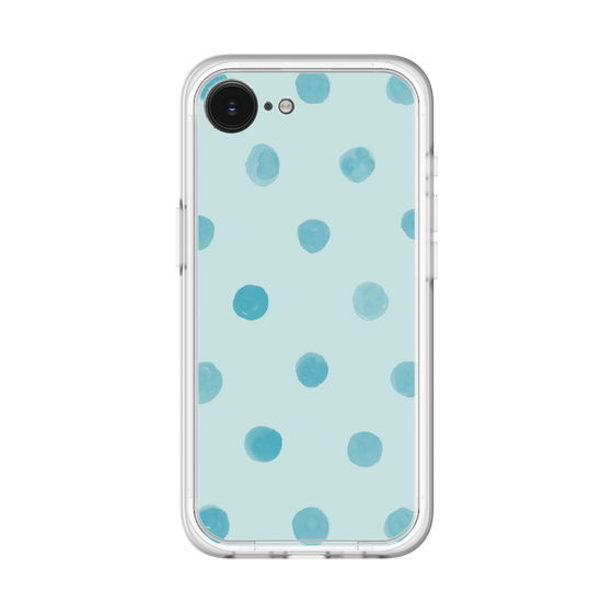 Premium Panel［ Watercolor Dots Retro Color - Light Blue ］