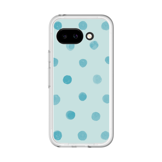 Premium Panel［ Watercolor Dots Retro Color - Light Blue ］