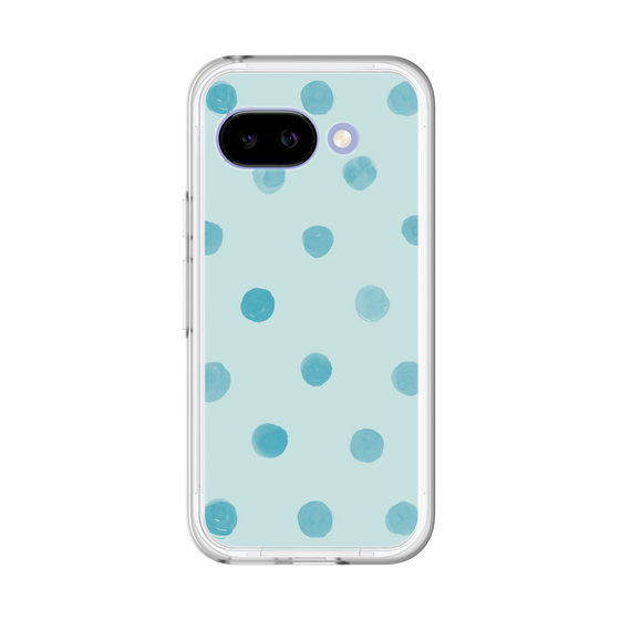 Premium Panel［ Watercolor Dots Retro Color - Light Blue ］