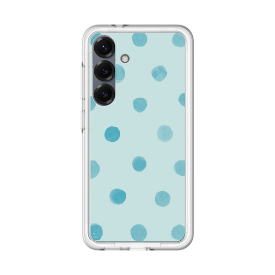 Premium Panel［ Watercolor Dots Retro Color - Light Blue ］