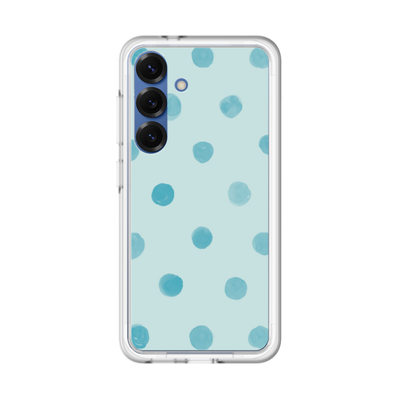 Premium Panel［ Watercolor Dots Retro Color - Light Blue ］