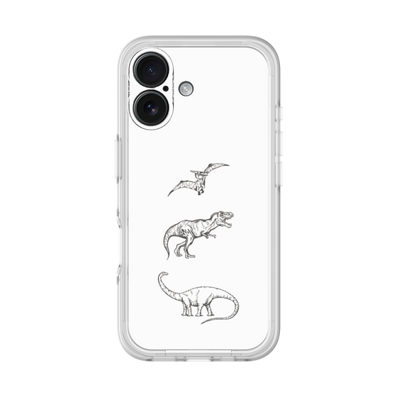 Premium Panel［ Dinosaurs No.1 - White ］