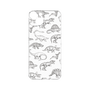 Premium Panel［ Dinosaurs No.2 - White ］