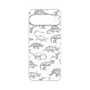 Premium Panel［ Dinosaurs No.2 - White ］
