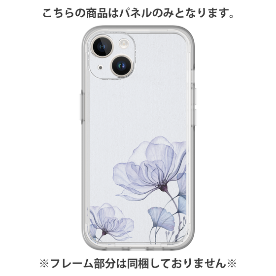 Premium Panel［ Natural Flower - blue ］
