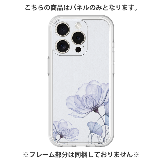 Premium Panel［ Natural Flower - blue ］