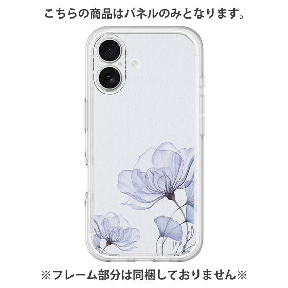 Premium Panel［ Natural Flower - blue ］