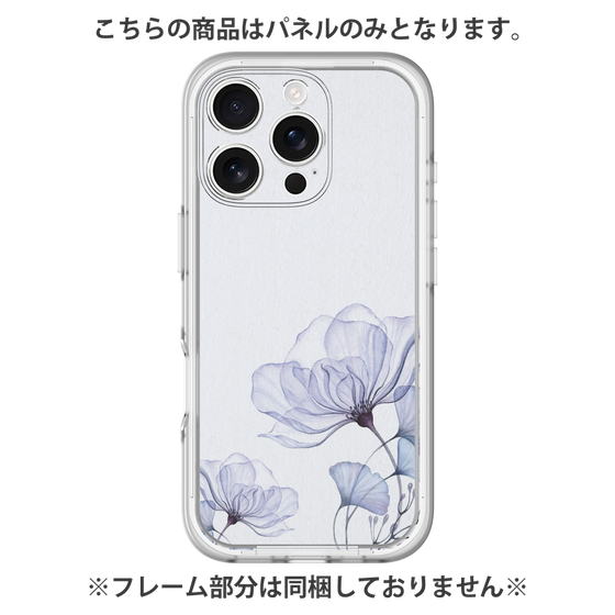 Premium Panel［ Natural Flower - blue ］