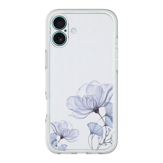 Premium Panel［ Natural Flower - blue ］