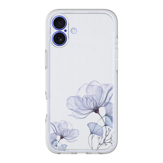 Premium Panel［ Natural Flower - blue ］