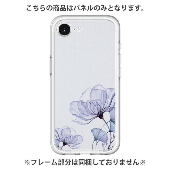 Premium Panel［ Natural Flower - blue ］