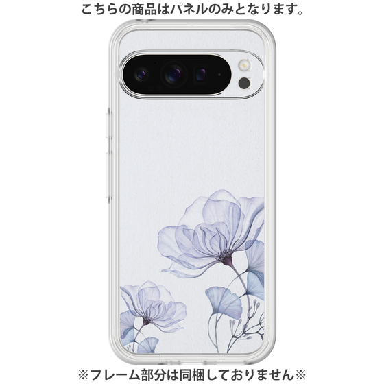 Premium Panel［ Natural Flower - blue ］