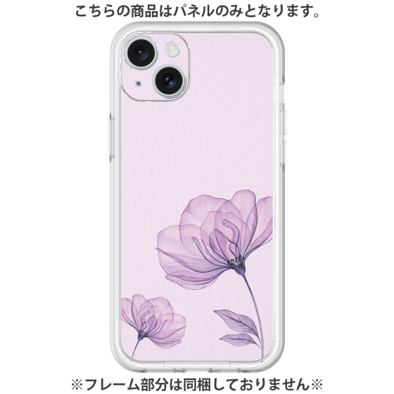 Premium Panel［ Natural Flower - Purple ］