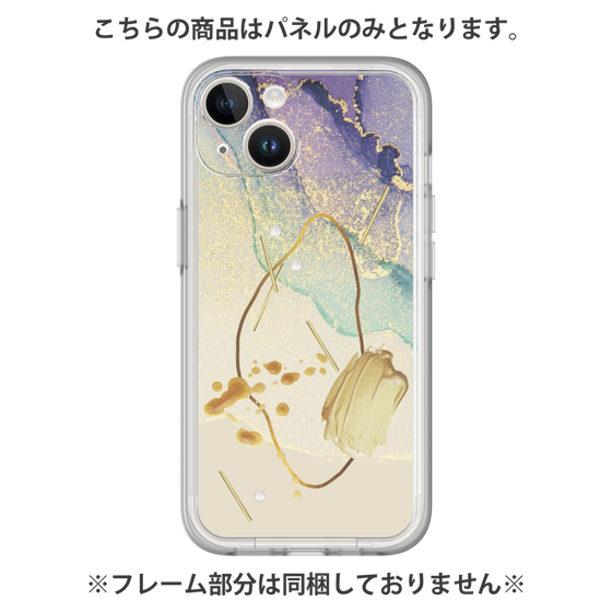 Premium Panel［ Marble Nuance Painting Purple ］