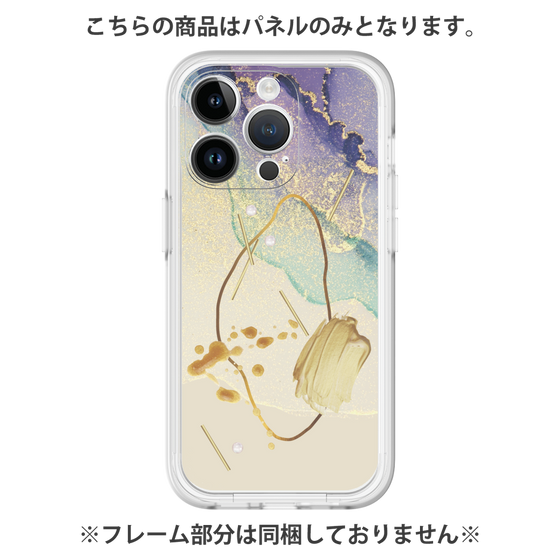 Premium Panel［ Marble Nuance Painting Purple ］