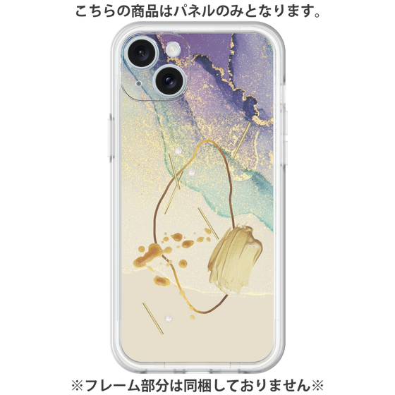 Premium Panel［ Marble Nuance Painting Purple ］