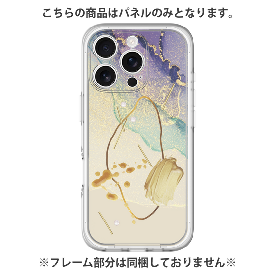 Premium Panel［ Marble Nuance Painting Purple ］