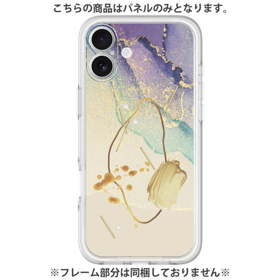 Premium Panel［ Marble Nuance Painting Purple ］