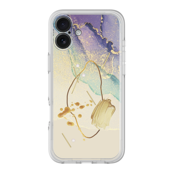 Premium Panel［ Marble Nuance Painting Purple ］