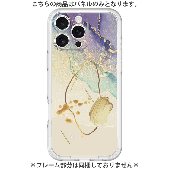 Premium Panel［ Marble Nuance Painting Purple ］