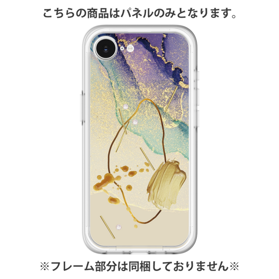 Premium Panel［ Marble Nuance Painting Purple ］