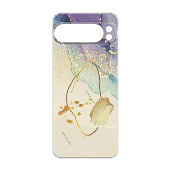 Premium Panel［ Marble Nuance Painting Purple ］