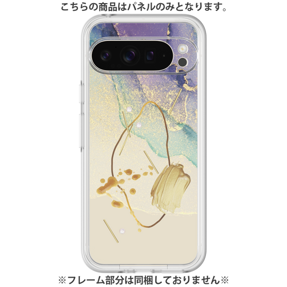 Premium Panel［ Marble Nuance Painting Purple ］