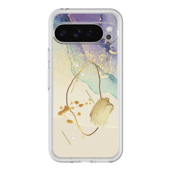 Premium Panel［ Marble Nuance Painting Purple ］