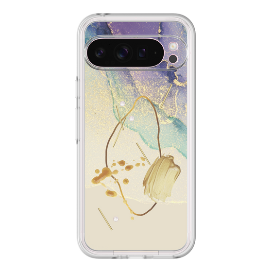 Premium Panel［ Marble Nuance Painting Purple ］