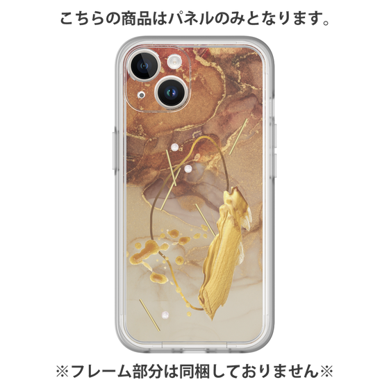 Premium Panel［ Marble Nuance Painting Brown ］