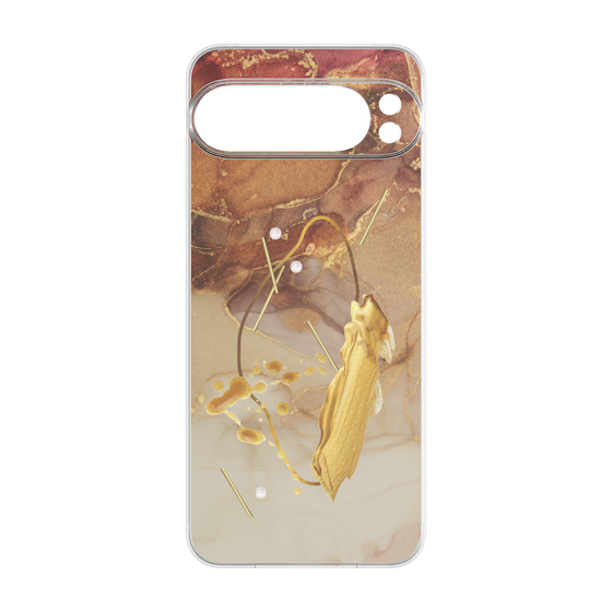 Premium Panel［ Marble Nuance Painting Brown ］
